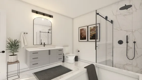 2 rooms apartment of 91 m² in Saint-Jérôme