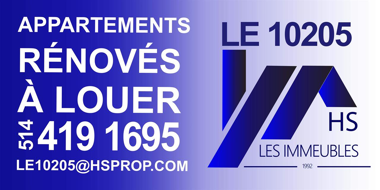 2 CH - 1 SDB - Montreal - $1,925 /mo