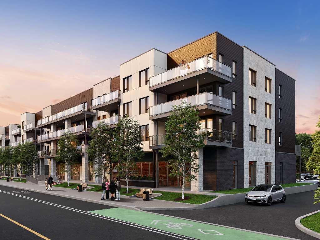 Condos locatifs 4 1/2 neufs à louer à Saint-Amable – Construction moderne