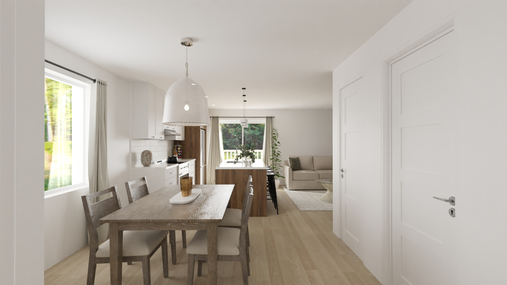 Magnifique 4 1/2 De Style Condo Neuf