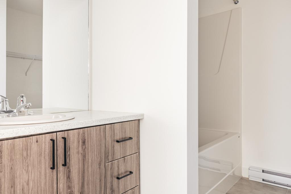 Superbe appartement une chambre neuf à louer à Masson-Angers Construction neuve | Une chambre | Quartier paisible | Près de tous les services