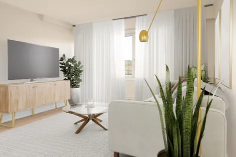 1 room apartment of 51m² in Montreal