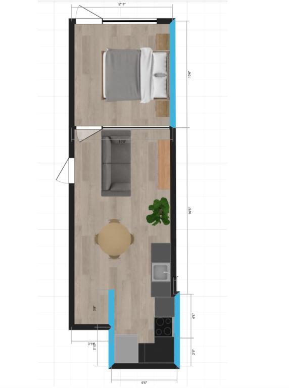 Appartement 3 ½ rénové, à louer au 1er Juillet, Plateau Mont-Royal