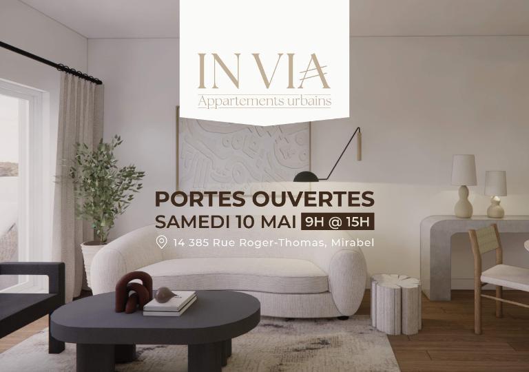 WOW! NOUVEAU PROJET À MIRABEL - APPARTEMENT 5½