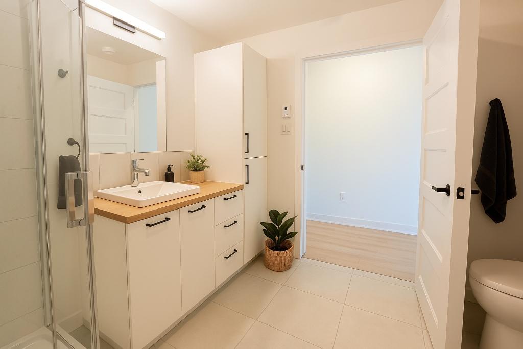 NOUVEAU ! Logement Neuf St-Isidore, 5 1/2. 3 Chambre à louer. Sans voisins arrière. Location