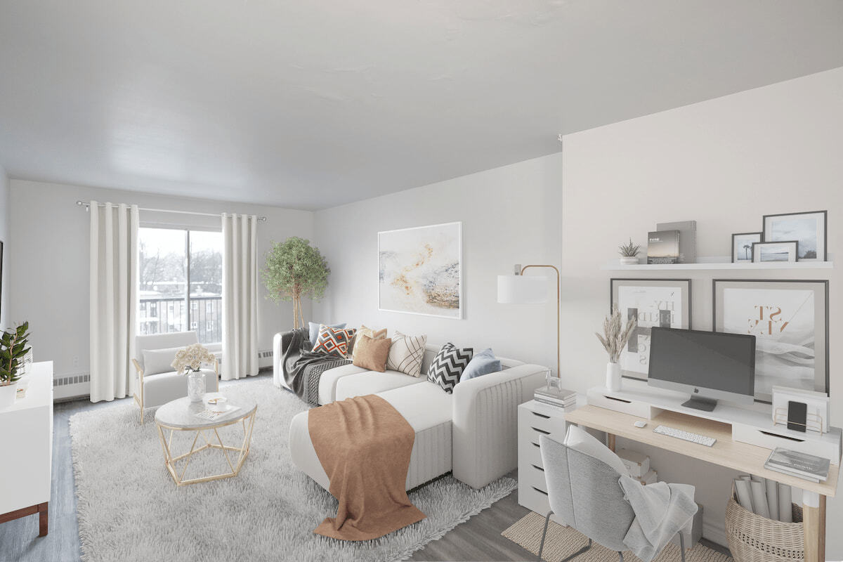 Junior 1 Bedroom - 2400, 2420, 2444, 2460, 2480, 2500 Rue Benny-Crescent - 2400, 2420, 2444, 2460, 2480, 2500 Rue Benny-Crescent, Montréal