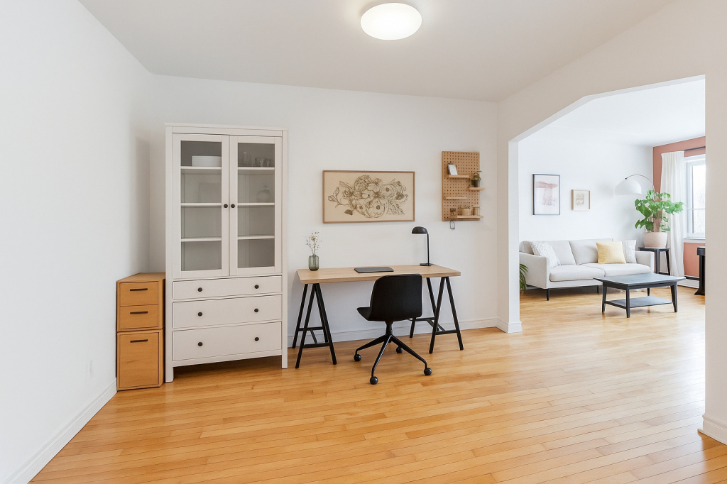 5 ½ Lumineux – 2 Chambres + Bureau