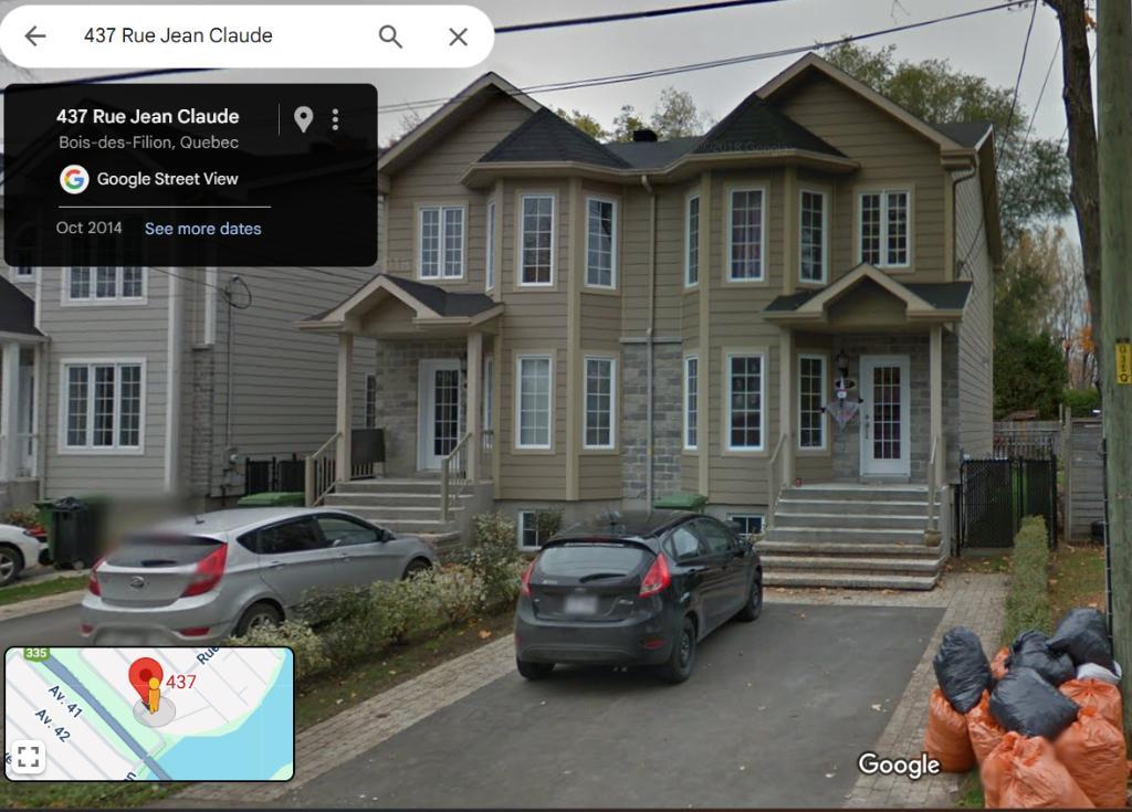 À LOUER – Semi-détaché 4 chambres, 2.5 SDB – Bois-des-Filion – 2 350 $ / mois