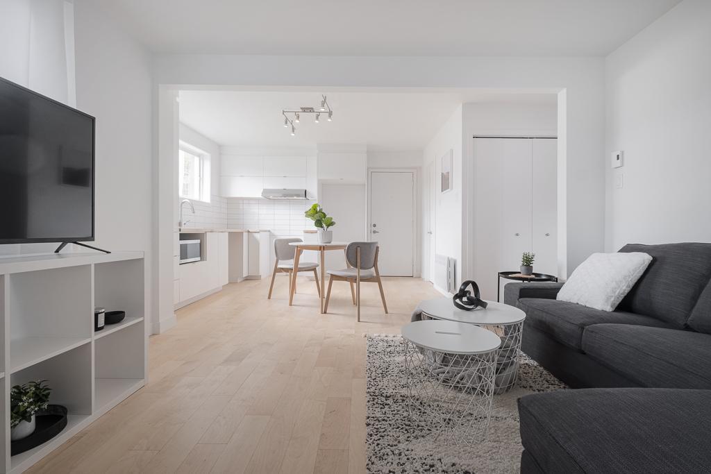 Appartement 3 1/2 meublé dans Limoilou - Parking et thermopompe