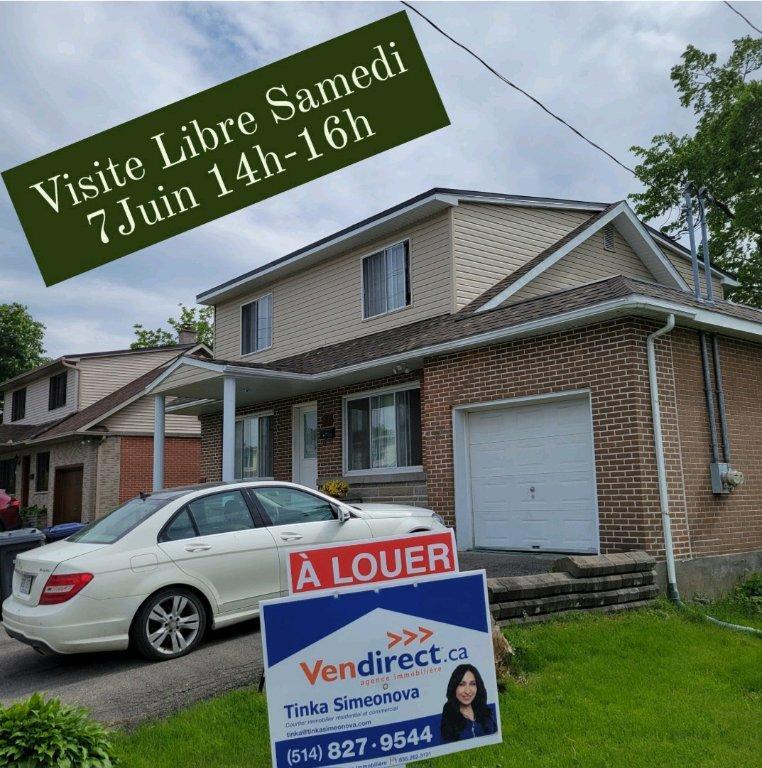 Spacious 4 1/2 appartement in Chomedey Laval
