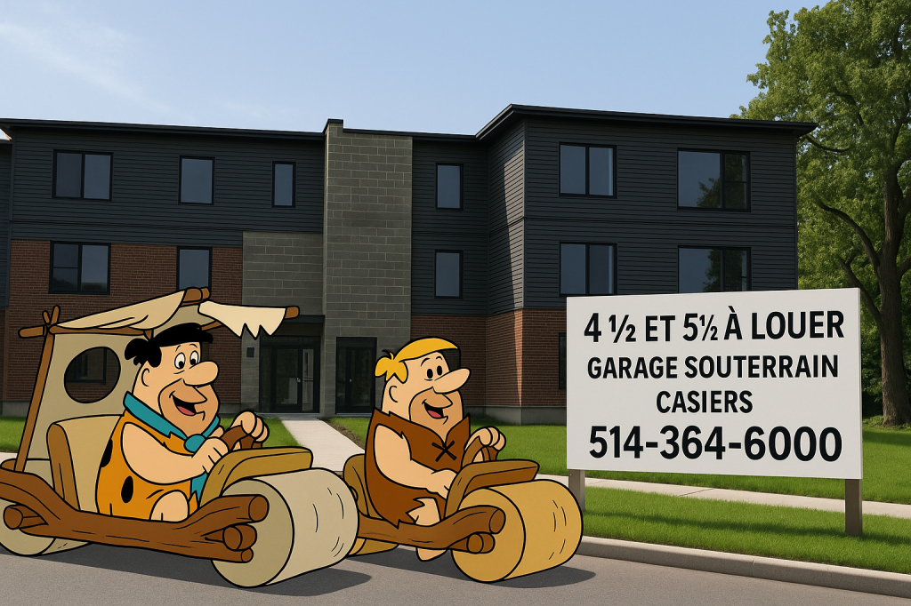 5 ½ Neufs, Garage Souterrain, A/C, Calme