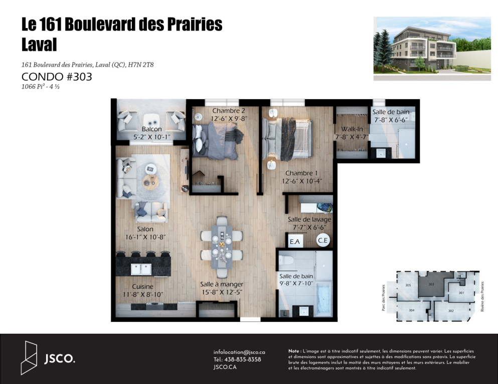 4½|2SDB|Garage|WIFI|Stores|Électros (5)