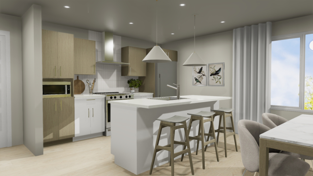 3 1/2 à Beaumont