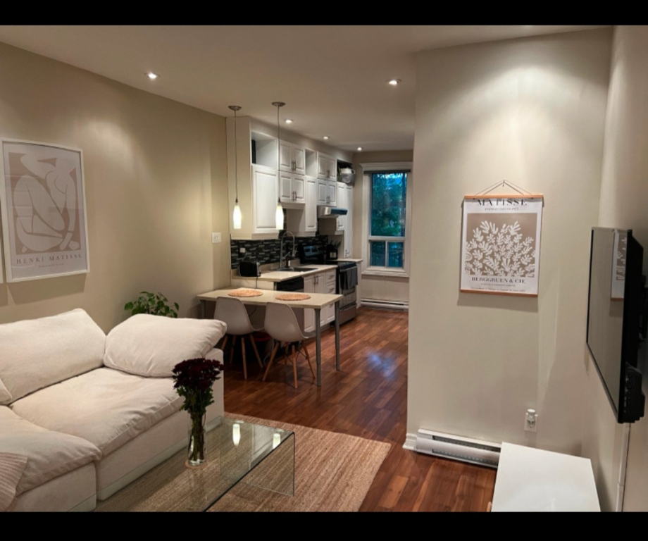 Beau 3 1/2 Rénové
