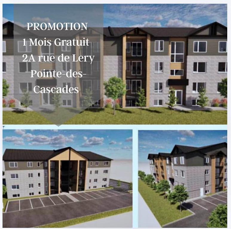 HÂVRE DU CANAL (Pointe-des-cascades); Grands 5 1/2 neufs !