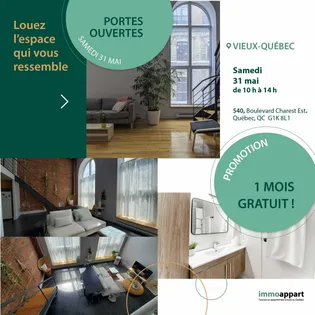 1 room apartment of 105m² in Quebec