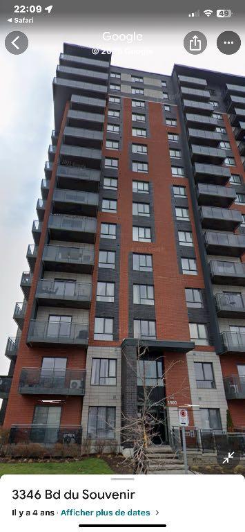 Condo 3 1/2 Metro Montmorency Laval
