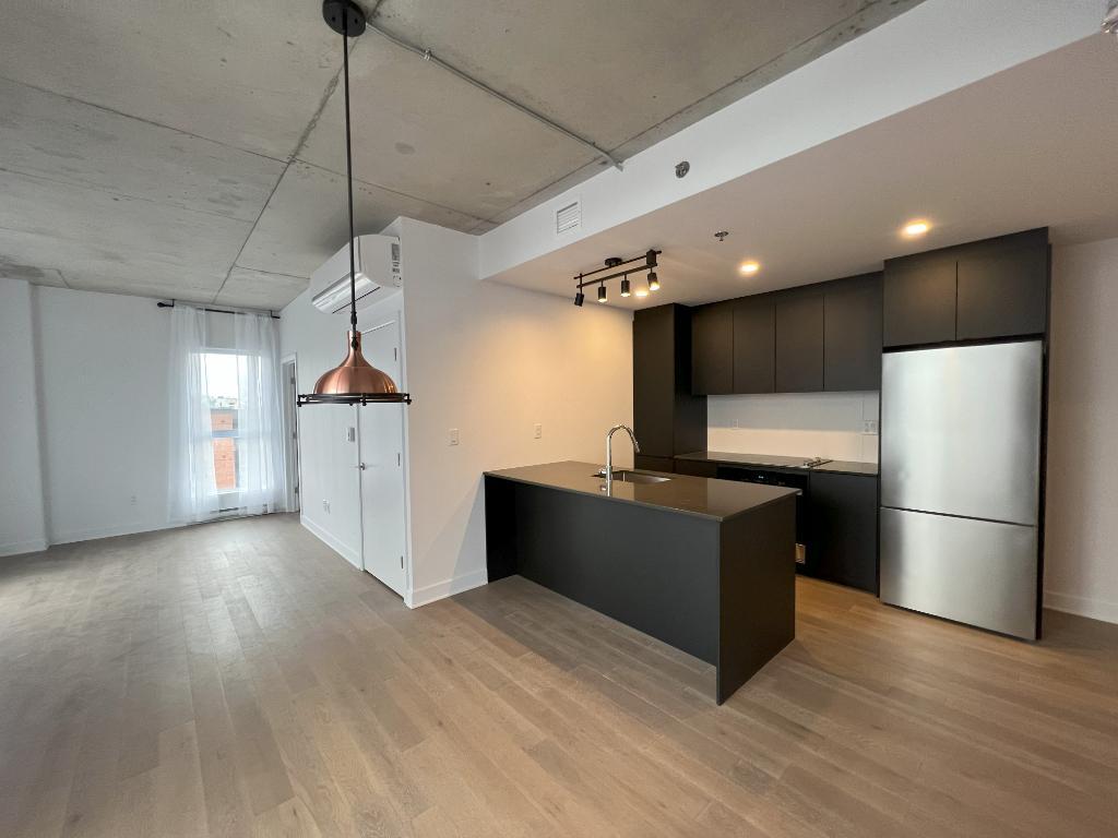 Superbe condo deux chambres avec stationnement intérieur.