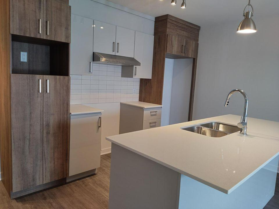 Spacieux 4 ½ moderne avec 2 salles de bain et garage – 318-B Angèle-Chartrand - LAVAL