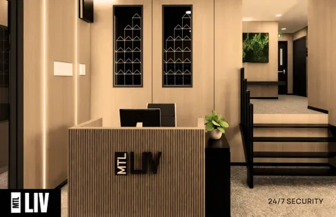 3 rooms apartment of 41m² in Montreal