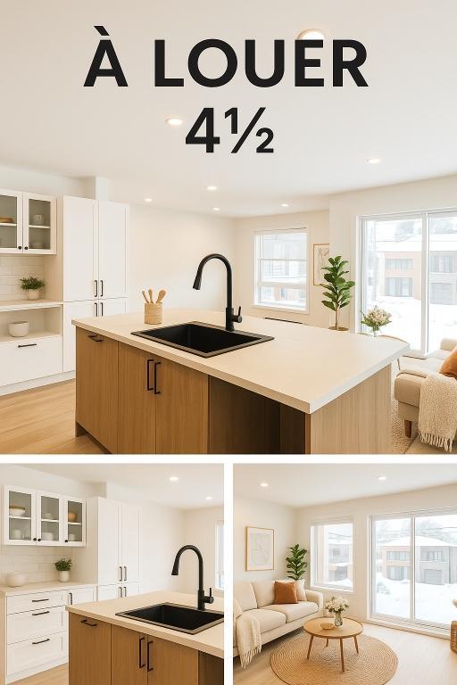 Appartement style condo 41/2 troisième étage