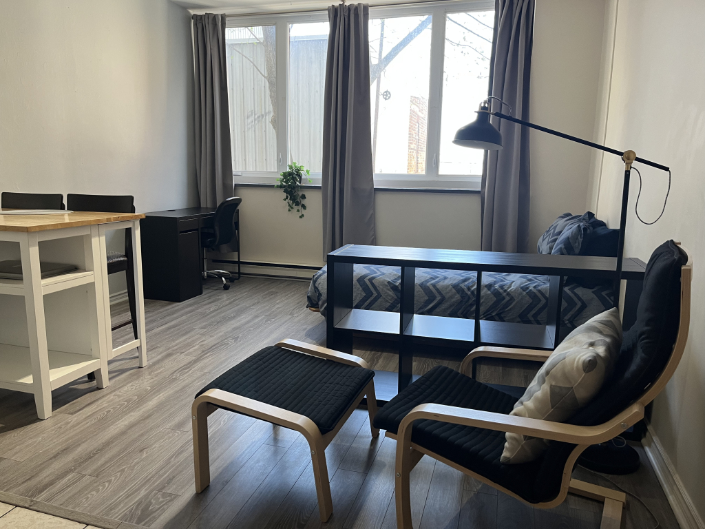 Beau Studio, Meublé+, Rénové, Tranquille