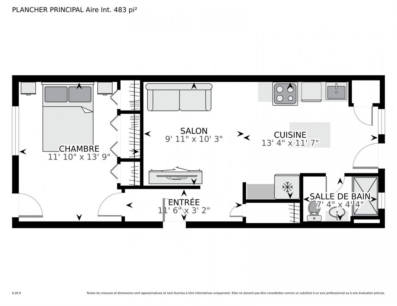 Appartement Villeray/Saint-Michel/Parc-Extension (Montréal) À Louer