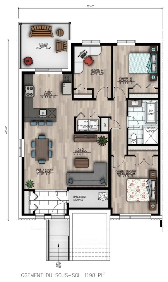1 JUILLET -- Appartements 2024 De 3 Cac
