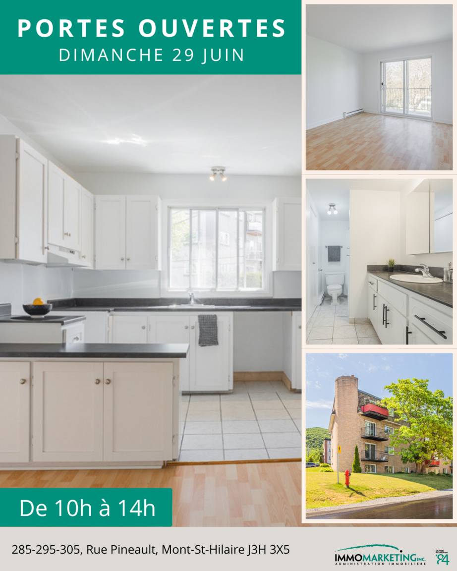 3 1/2 - 305 Rue Pineault, Mont-St-Hilaire