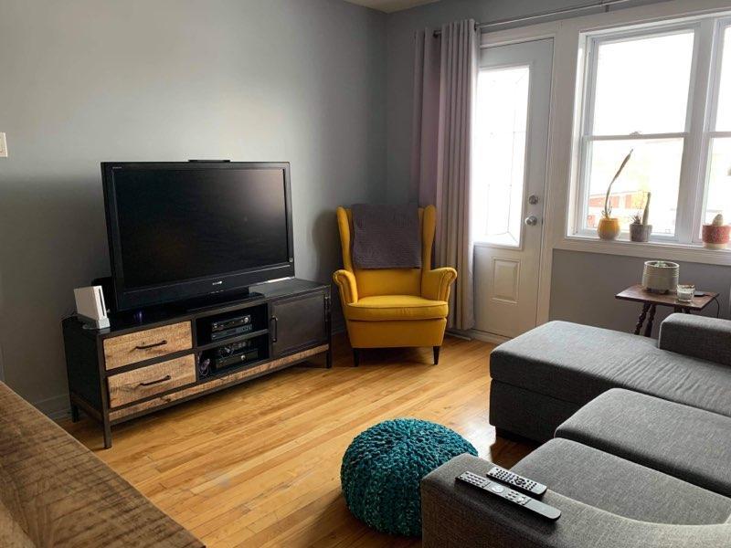 Logement 4 1/2 à louer. Montréal, Mercier-Est.