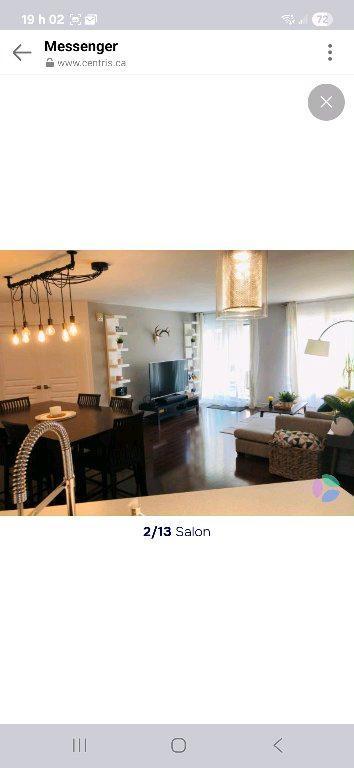 Superbe condo à louer
