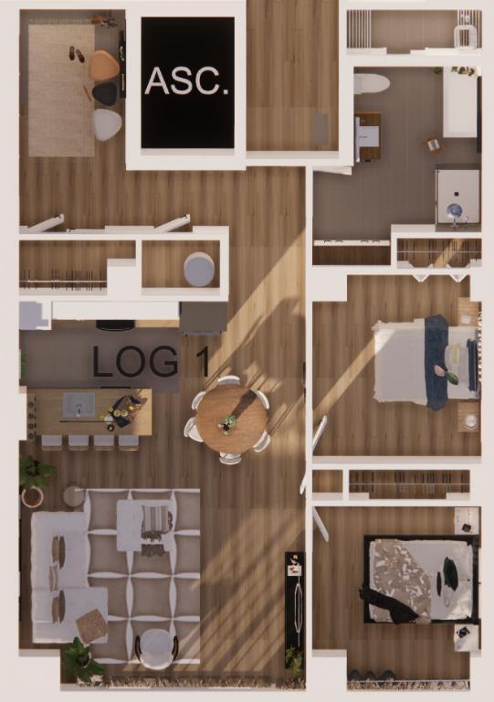 PROMO - Appart 4 1/2 neuf - 2 chambres - Québec, Sainte-Foy