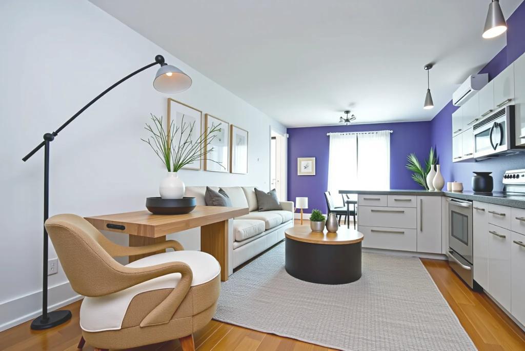 Condo magnifique de 900 pieds carres qui s'etale sur 2 etages!