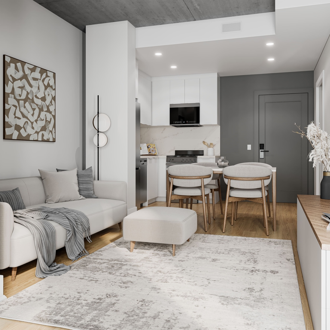 1 Bedroom - 742 Rue William, Montréal