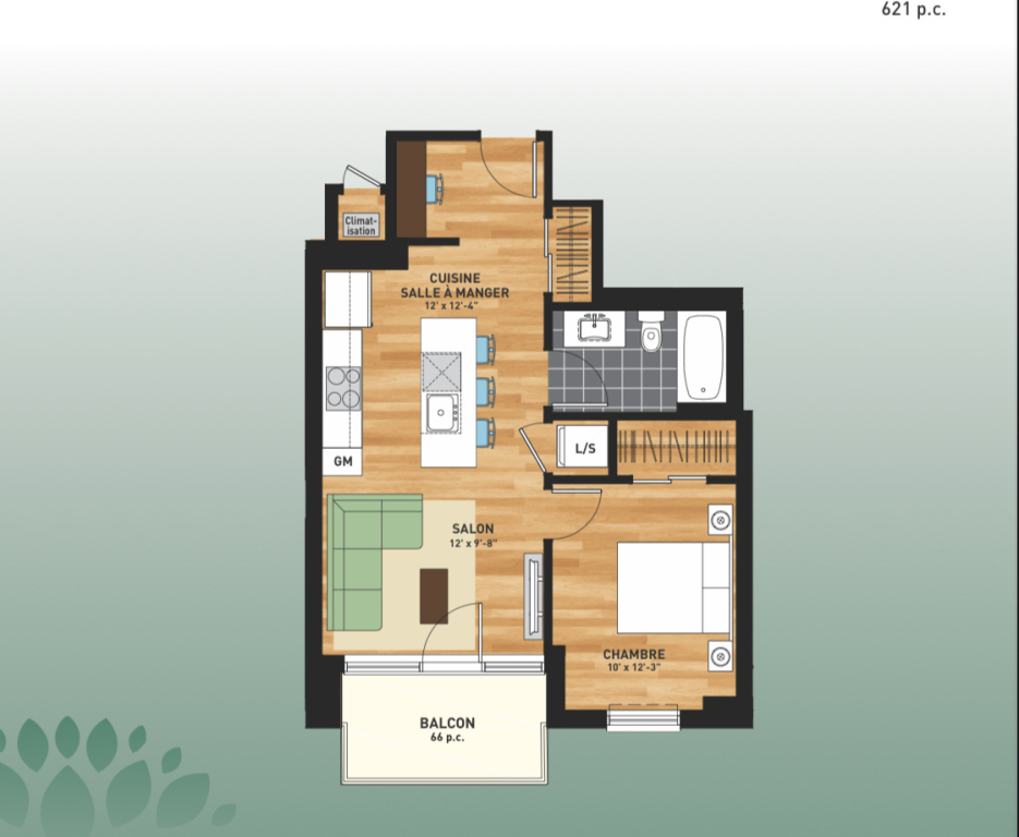 Magnifique 3 ½ à Louer – Tout Inclus