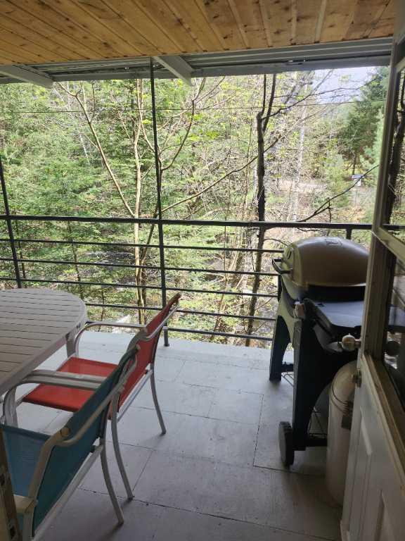 Studio chalet au bord de leau a lentree du parc du mont tremblant