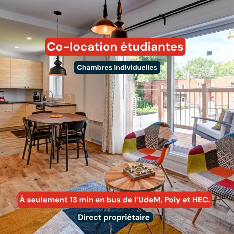 Co-location étudiantes, Montréal