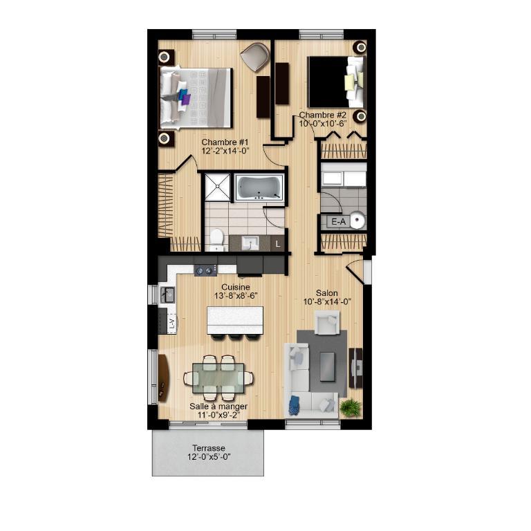 Condo à louer à Salaberry de Valleyfield
