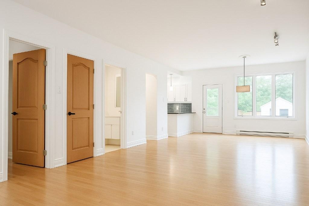 Ahuntsic | Luxueux 3 chambres + Bureau | 1800 pi² sur 2 étages | Cabanon, Cour et Boisé | Air Climatisé