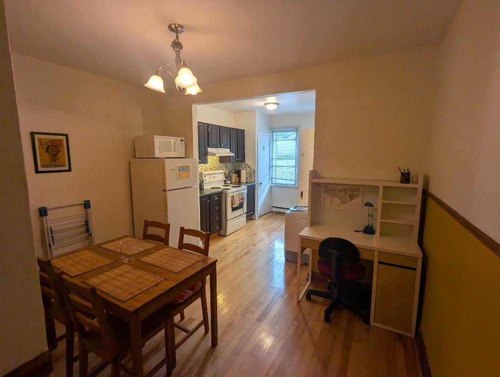 3 ½ meublé 55 m² – Rosemont (Louis-Hémon) – Balcon, lave-linge – 1 245 $