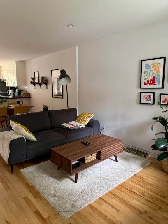 Grand 4 1/2 avec jardin à louer