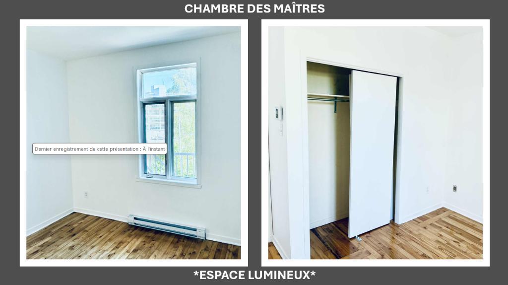 ! MAGNIFIQUE 4 1/2 À LOUER !