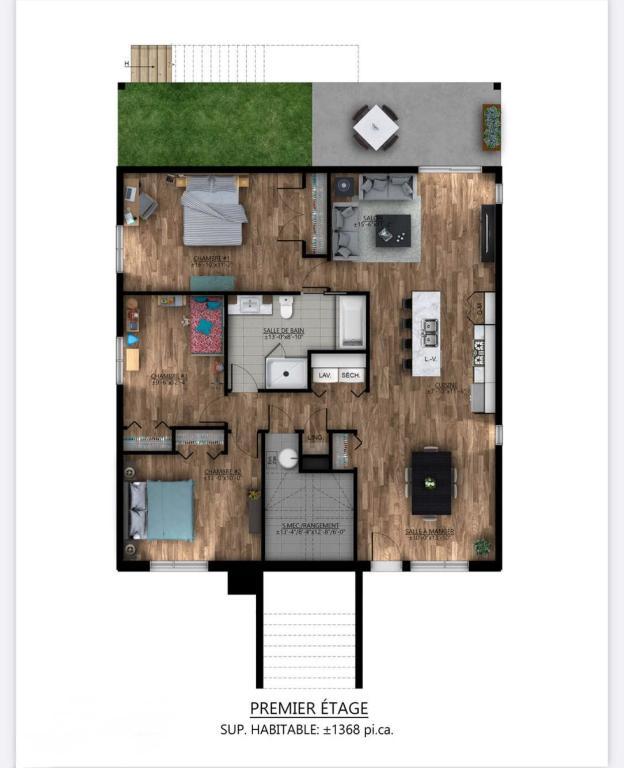 *Condo haut de gamme à St-Jérôme 5 1/2*