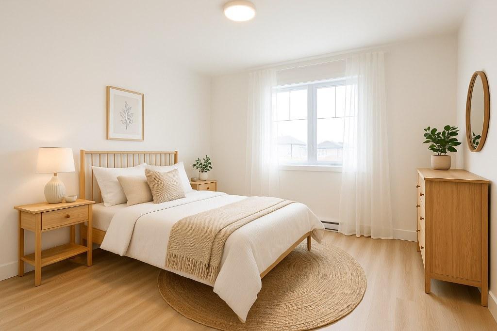 NOUVEAU ! Logement Neuf St-Jean Chrysostome, 7 1/2. 4 Chambre à louer. Sans voisins arrière. Location