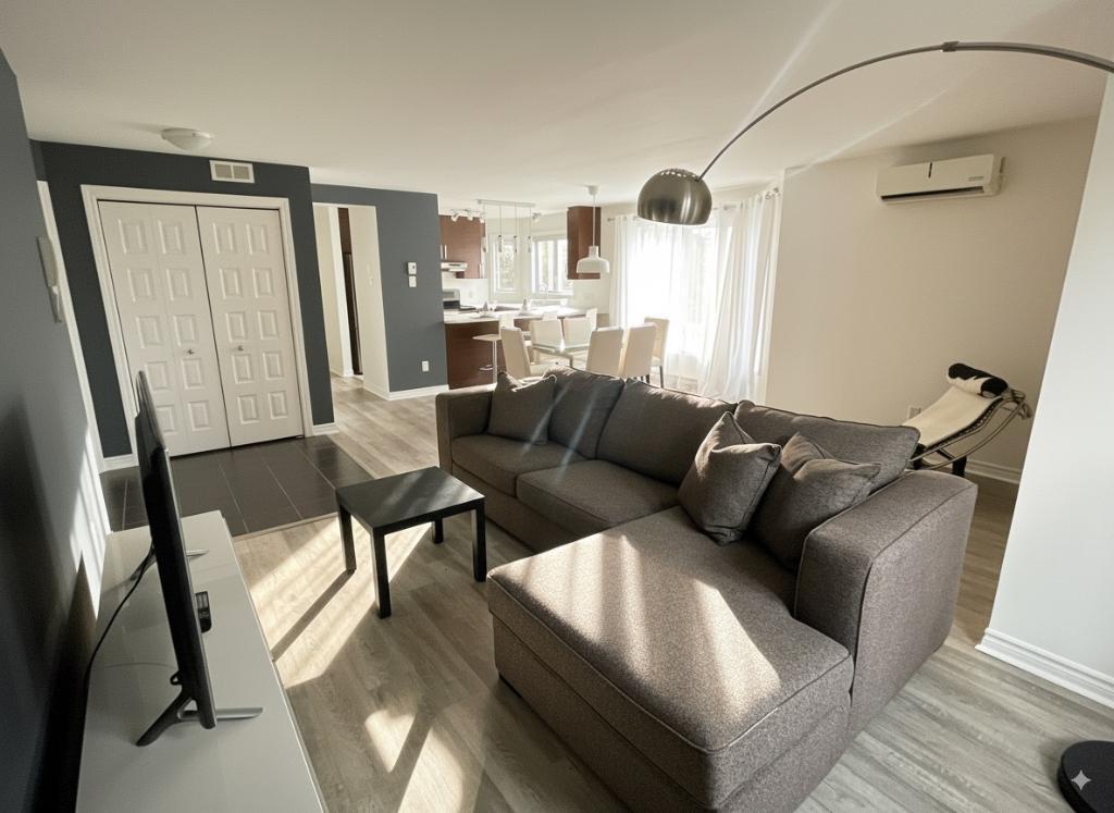Condo 100% meublé et équipé