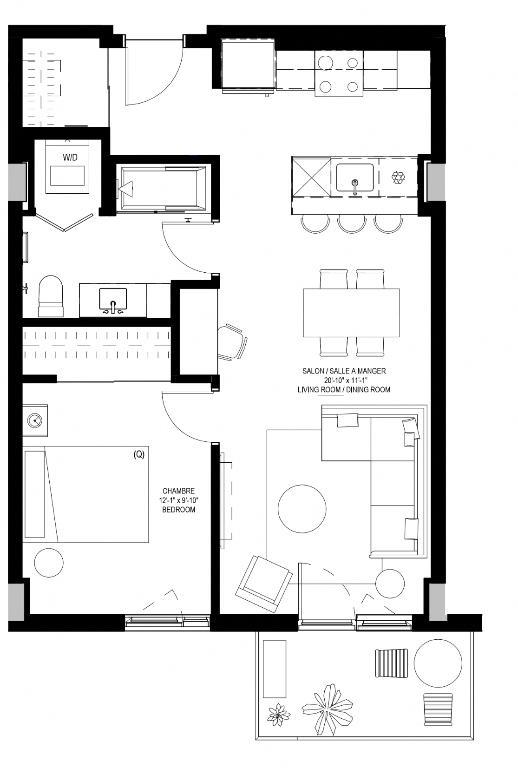 Brossard | 8405 Place St Charles | Projet récent | 9me étage | Tous les services inclus