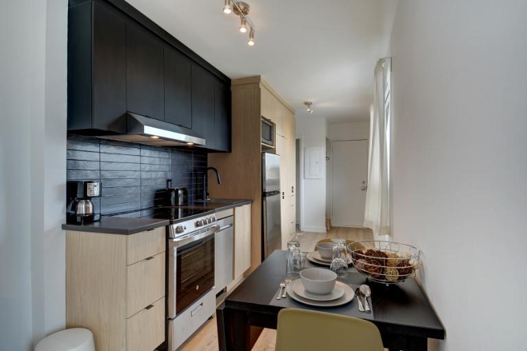 Loft entièrement meublé à louer Limoilou octobre 2025