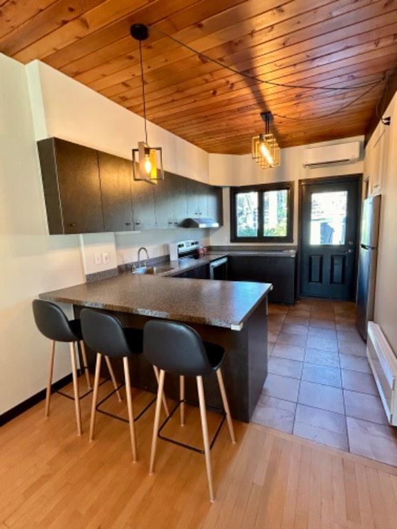 Maison lumineuse, vue partielle fleuve