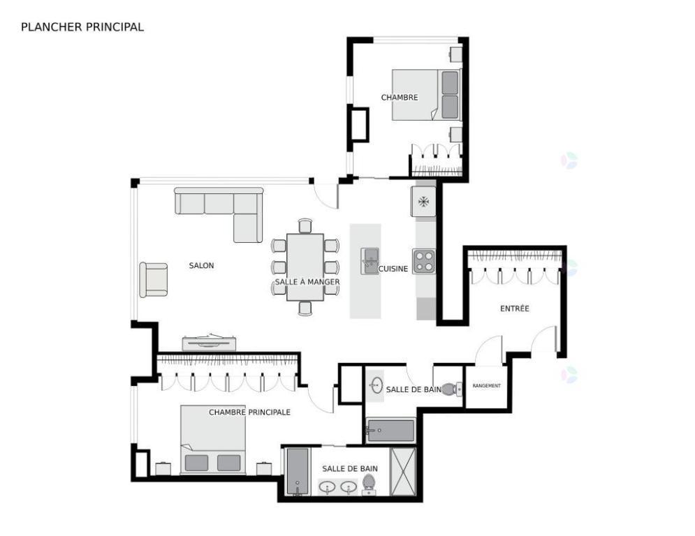 Prestigious 2025 condo for rent on Nun's Island Montreal / apartment