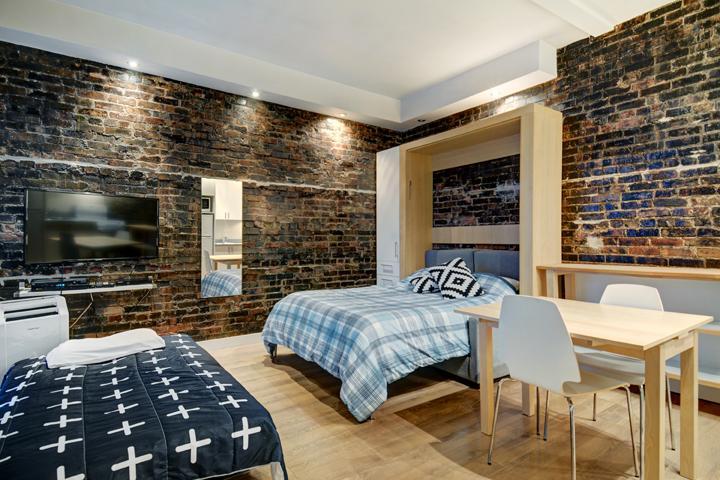 Loft entièrement meublé à louer Saint-Jean-Baptiste octobre 2025